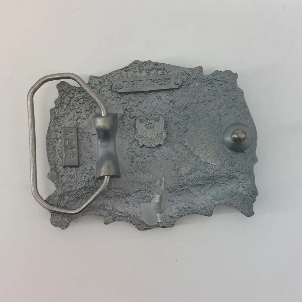 I'd Rather Be Hunting Gun Bow & Arrow Belt Buckle Rifle